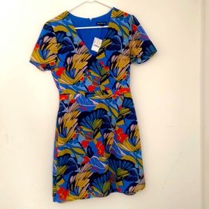 J. Crew Mercantile Tropical Print dress